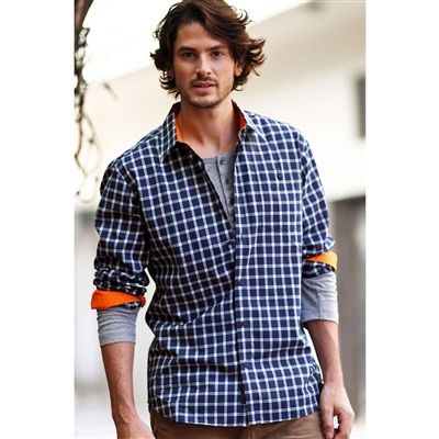 men check shirt